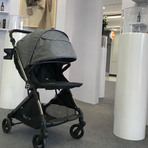 Poussette <span class=keywords><strong>bébé</strong></span> pliable en un clic, toit ouvrant respirant, cadre en alliage d'aluminium certifié CE, qualité supérieure, fiabilité maximale, export OEM - Product Image 5