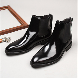 Chaussures Oxford pour hommes britanniques en cuir véritable imperméable, à bout fermé, faites à la main, pour mariage, formelles, décontractées, antidérapantes, avec boucles et sangles - Product Image 5