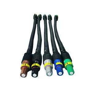 Goma flexible generador de energía suministro eléctrico 400 AMP powerlock cable alimentador