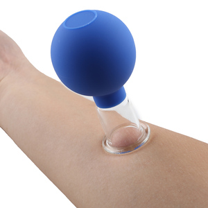 4pcs Vacuum <b>Cupping</b> Cups Set Rubber Head Glass <b>Cupping</b> Therapy Anti Cellulite Body Massage Suction Cups Face <b>Cupping</b> Cans - Product Image 3