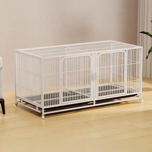 Cage <span class=keywords><strong>d</strong></span>'embarquement galvanisée moderne à trois couches pour l'élevage de chats Capacité commerciale pour 3 chats Litière pour chats sur roues - Product Image 2