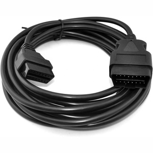Personalizado 60CM 3M 10M coche <span class=keywords><strong>OBD</strong></span> 16 pines macho a hembra conector Cable de extensión OBD2 completo 16 pines Cable de extensión de conversión de diagnóstico - Product Image 3