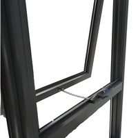 Moustiquaire de fenêtre GREATMEN en aluminium pour auvent, moustiquaire suspendue, ventilation, sur mesure, OEM