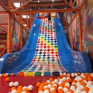 Best Selling Customized Indoor Soft Playground Equipment Children's Indoor Play Center and <b>Slides</b> with Theme Park Playground - Product Image 1