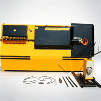 Machine automatique de cintrage de barres d'armature CNC pour la fabrication d'étriers en acier