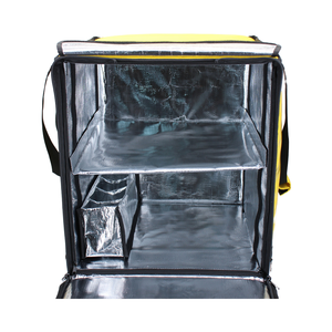 Grand sac à dos isotherme pour la livraison de nourriture, sac isotherme extensible pour la restauration, sac à pizza imperméable pour <span class=keywords><strong>Uber</strong></span> Eats Deliveroo, nourriture thermique - Product Image 6