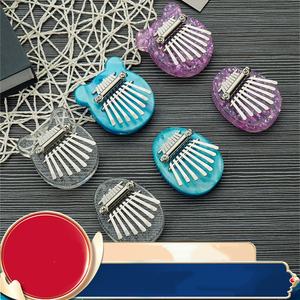 Mini Kalimba de Alta Calidad de 8 Tonos, Piano de Pulgar Portátil de Acrílico Transparente - Product Image 5