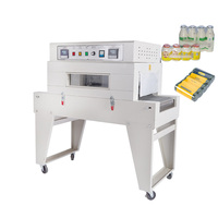 Máquina Selladora en L de Alta Velocidad Totalmente Automática Integrada para Envasado de Alimentos y Bebidas con Película Termoencogible POF