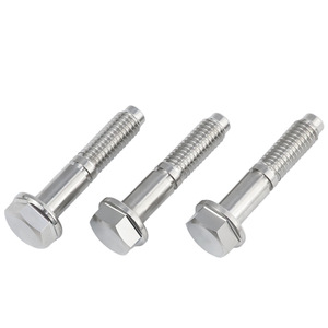 Vis hexagonale en acier inoxydable à huit directions M8x30mm, usinée avec précision par CNC, pour pièces de quincaillerie industrielle - Product Image 1