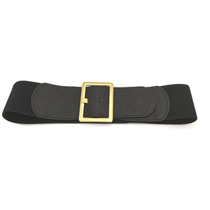 Venta al por mayor de las señoras de cintura alta de charol ancho de moda hebilla de las mujeres cinturón para el vestido - Product Image 1