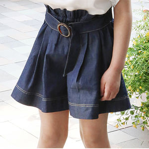 Pantalones Vaqueros Cortos de Moda China para Chicas, Estilo Drop Crotch - Product Image 3