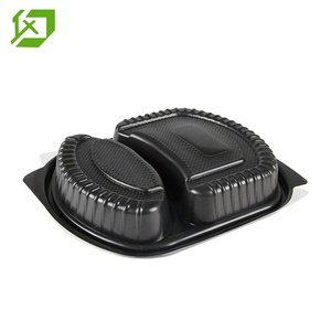 Takeaway Lò Vi Sóng 2 Ngăn <span class=keywords><strong>PP</strong></span> Dùng Một Lần Nhựa An Toàn Thực Phẩm <span class=keywords><strong>Container</strong></span> - Product Image 4