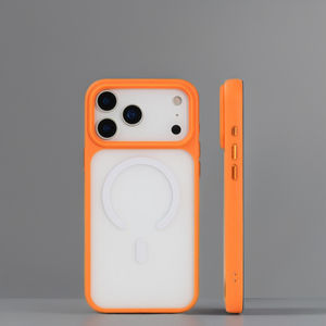 Para iPhone 17 Pro Max AIR Phone Case, a prueba de golpes Frosted PC TPU Custom Phone Cover 16 15 Strong Magnetic Mobile Phone Cases - Product Image 3