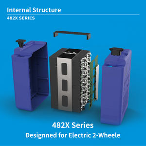 Оптовая продажа, подставка и плоская версия, литий-ионный аккумулятор 48V24Ah для электровелосипеда, электросамоката - Product Image 2