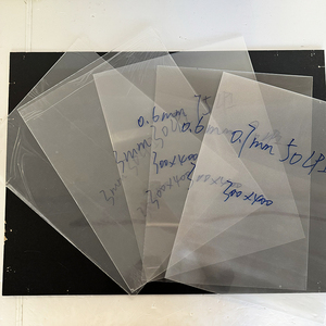 Matériau PET le plus vendu 52LPI 3d Feuille de lentille lenticulaire à rabat avec adhésif transparent sur le dos Feuille lenticulaire de taille A3 de 0.6mm - Product Image 6