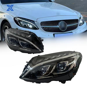 Conjunto de Faros LED OEM A2059067902 A2059068002 para Mercedes-Benz Clase C W205 2014 2015 2016 2017 2018 Luces de Coche - Product Image 1