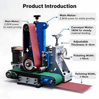 Machine de polissage automatique à surface plane pour le ponçage des métaux