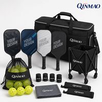 Juego de Raquetas, Pelotas y Red de Pickleball Personalizadas, Solución Integral de Equipamiento para Clubes, Escuelas y Resorts, Fábrica OEM ODM