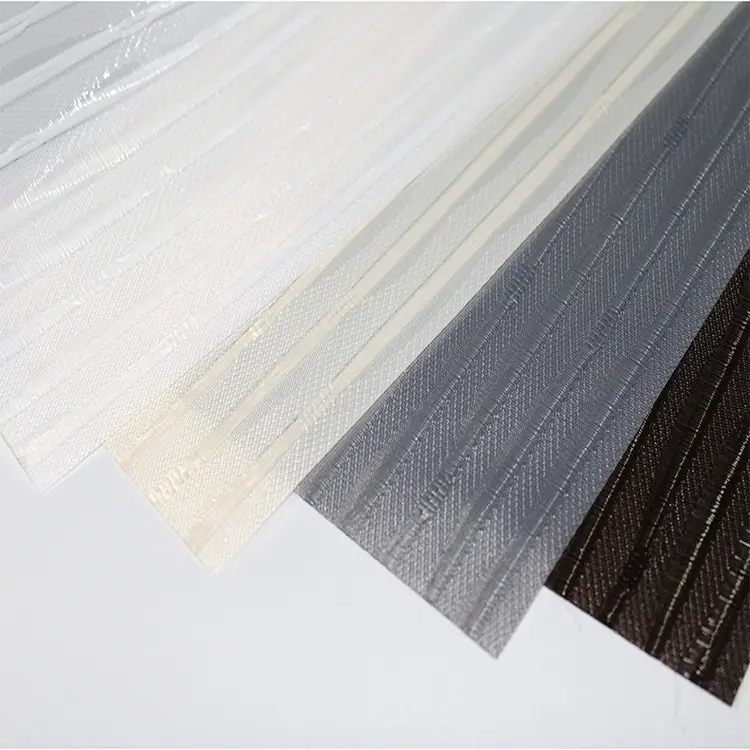 PVC Sonnenschutz Textil Stoff Zebra Vorhang Smart Shades Außen jalousien römische elektrische Jalousien Motor Rollläden Komponenten