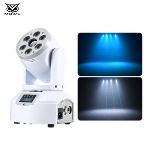 Mini Cabeza Móvil de Luz LED Wash DMX512 Gemini para Discotecas, Bares, DJ, KTV - Product Image 3