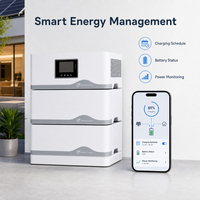 Système de stockage d'énergie solaire tout-en-un pour balcon 2,5 KWH 5KWH 7,5 KWH Système de stockage d'énergie pour balcon avec micro-onduleur