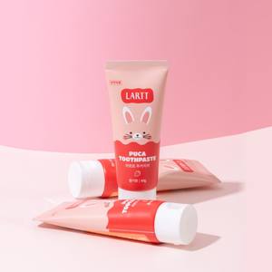 Pasta de dientes para niños con ingredientes naturales, sin surfactantes, segura para tragar, con un divertido sabor a fresa que les encanta. - Product Image 6