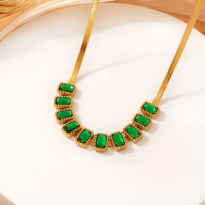 بيع بالجملة قلادة من الفولاذ المقاوم للصدأ-سلسلة عظام الثعبان - Product Image 3