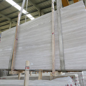 Carrelage en marbre naturel, fabrication chinoise la moins chère, <span class=keywords><strong>prix</strong></span> usine, dalle de marbre blanc poli, aspect bois - Product Image 6
