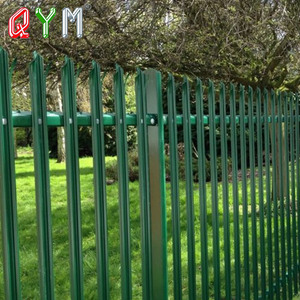 <span class=keywords><strong>Clôture</strong></span> en palissade en acier à sommet courbé, <span class=keywords><strong>clôture</strong></span> et portail en fer forgé pour jardin - Product Image 6