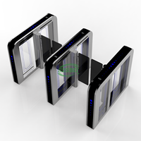 Torniquete de Alta Velocidad, Sistema Automático de Control de Acceso Peatonal para Edificios de Oficinas