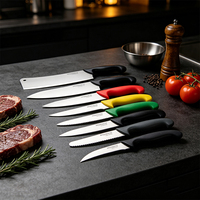 Couteau de cuisine en acier inoxydable avec poignée ergonomique, prise en main parfaite pour la cuisine, vente en gros