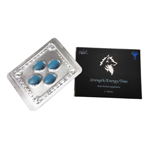 Suplemento Herbal en Pastillas Azules para Mejorar la Actividad y la Libido, Epimedium para Energía y Potencia Masculina - Product Image 3