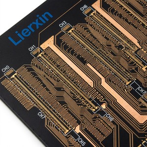 Lierxin LEX-CXL-MEM-V25ความเร็วสูง CXL 2.0ขยายช่องเก็บหน่วยความจำ PCB Ai Server PCIe Gen5 HDI any-Layer enig + Selective HARD - Product Image 4