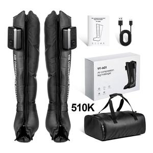 OEM ODM 510K compresión de aire botas de recuperación terapia deportiva pierna pie masajeador máquina fábrica de botas de masaje para pies y piernas - Product Image 2