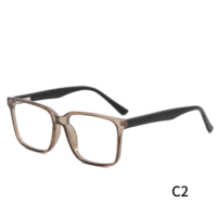 Nouveau monture de lunettes carrée noire vintage de créateur Lunettes optiques CP Montures de lunettes pour homme