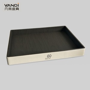 Hôtel de luxe <span class=keywords><strong>5</strong></span> <span class=keywords><strong>étoiles</strong></span> invité salle de bain en cuir hôtel fournitures hôtel de luxe accessoires produit en cuir ensemble de commodités - Product Image 4