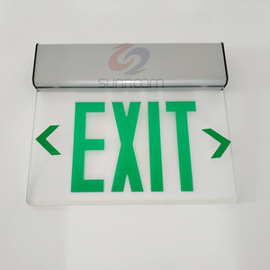Letrero <span class=keywords><strong>de</strong></span> Salida UL 924, OSHA, Luz <span class=keywords><strong>de</strong></span> Emergencia <span class=keywords><strong>contra</strong></span> Incendios, Letrero <span class=keywords><strong>de</strong></span> Salida LED con Iluminación Lateral UL - Product Image 4