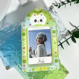 Custom all'ingrosso il tuo Design carino stile corea copertina <span class=keywords><strong>per</strong></span> carte in PVC custodia Kpop supporto <span class=keywords><strong>per</strong></span> fotocopie stelle foto raccogli i titolari della carta - Product Image 1