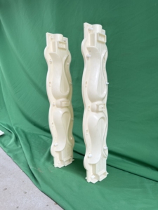 Moule à balustre en plastique ABS de haute précision, robuste et durable, 60/70 cm, modèle RZPC, clôture préfabriquée pour la maison, finition polie - Product Image 3