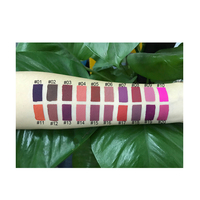 30 Couleurs Rouge à Lèvres Liquide Mat Vert Effet Doré Rose en Tube, Sans Marque, Marque Privée