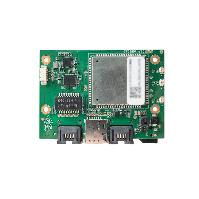 3G/4G WiFi Board LTE CAT4 Router PCBA with 2 Ethernet Ports 2 LAN 2 SIM Slots Plug and Play for Vending Machines & IOT