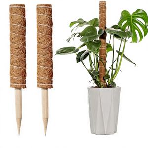 Soporte para Plantas de Coco, Clásico, Duradero, Biodegradable, Ecológico, para Uso en Interiores/Exteriores, con Orificio de Drenaje - Product Image 1