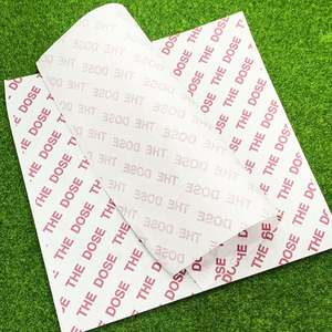 Papel para Sándwiches Personalizado, Papel de Embalaje Recubierto de PE, Papel de Envolver Alimentos Reciclable // Papel para Envolver Pan - Product Image 2