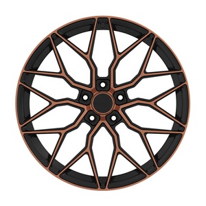<span class=keywords><strong>Llantas</strong></span> de coche forjadas monobloque con pintura dorada, <span class=keywords><strong>llantas</strong></span> de 21 pulgadas, 5 agujeros, 5x120 - Product Image 2
