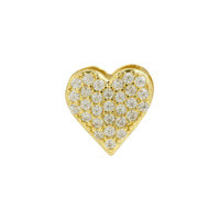 26 lettres initiales collier à breloques zircon coeur numéro pendentif nom personnalisé collier