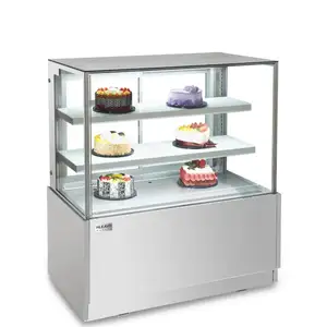 欧式糕点展示冰箱蛋糕或巧克力冰箱展示