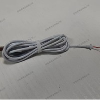Câble de données USB à usage médical, fourni directement par le fabricant HJQ, avec protection de la queue, une extrémité 4 broches, conducteur en cuivre, gaine en PVC, blindage.