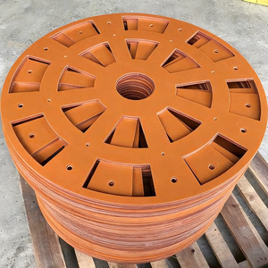 Plaque en bakélite haute performance 3mm/4mm/6mm, qualité industrielle, résine phénolique de coton, isolation électrique, usinage de haute précision - Product Image 1