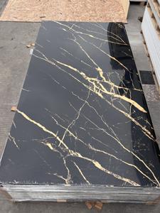 Lámina Plancha <span class=keywords><strong>de</strong></span> Mármol PVC UV Decorativa para Interiores <span class=keywords><strong>de</strong></span> 2mm/3mm 4*8 1220*2440mm Alternativas y Sustitutos del Mármol - Product Image 4