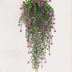 Set di Piante Verdi Artificiali: Eucalipto, Camelia, Edera in Colori Misti per Decorazioni Matrimoniali e Domestiche, Fiori Artificiali Pendenti - Product Image 2